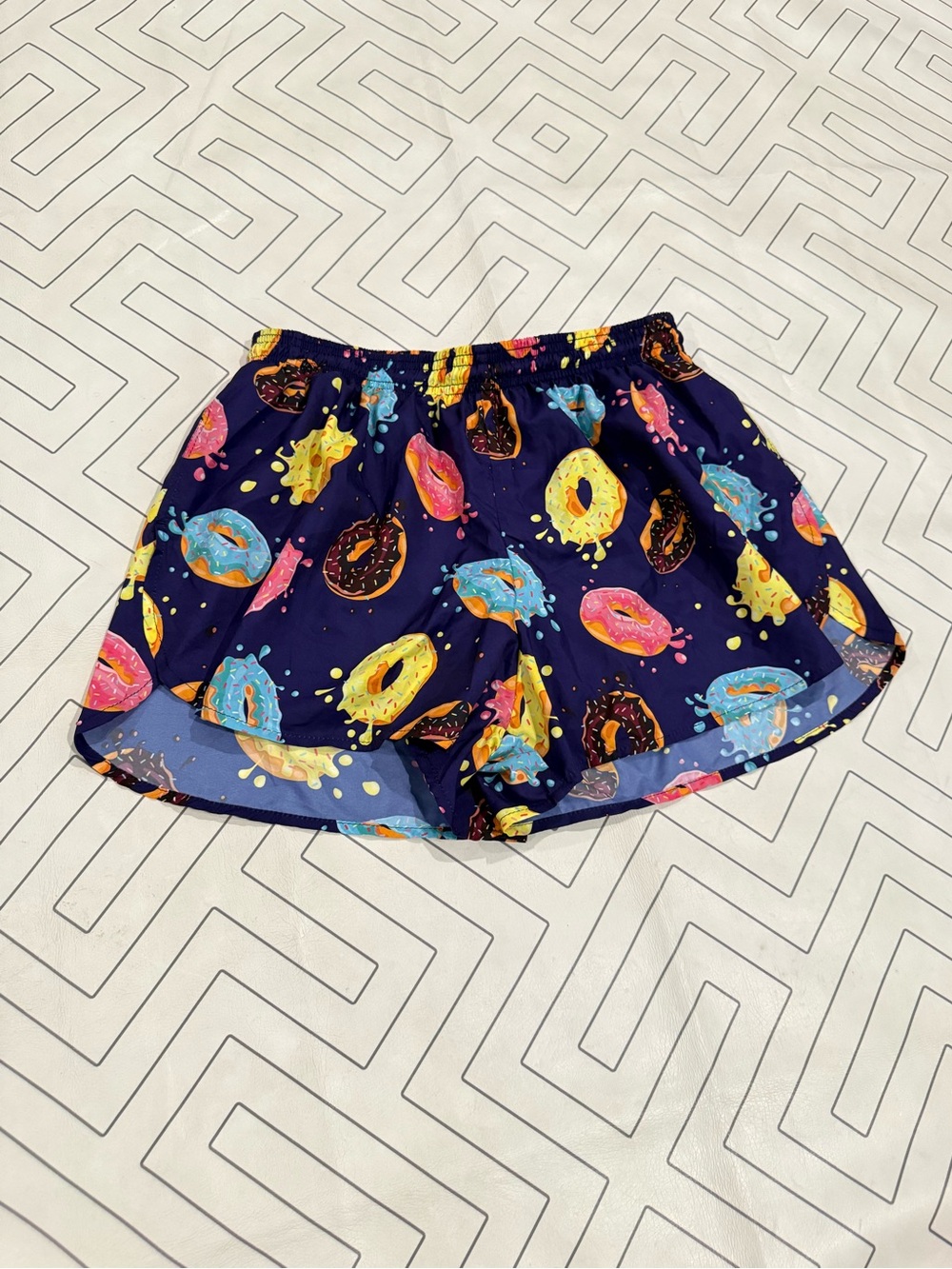 BOA Purple Donut Running Shorts